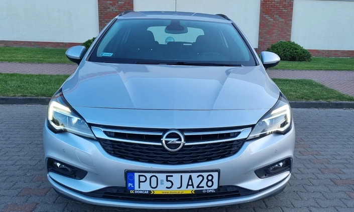 Opel Astra cena 44899 przebieg: 91100, rok produkcji 2018 z Poznań małe 379